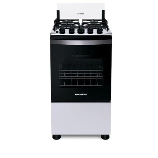 31Ess Lawql. Ss520 6 Fogão 4 Bocas Brastemp Branco