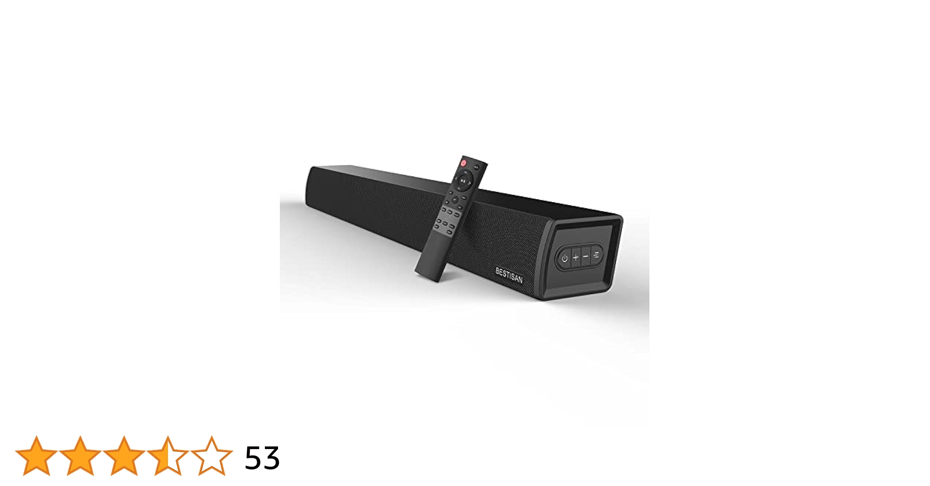 BESTISAN サウンドバー Bluetoothスピーカー PC用 &Wireless テレビ・オーディオ・カメラ BESTISAN サウンドバー