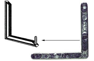 C.r. Laurence G3057 Crl Zinc Storm Window Corners For Miter Cut Fabrication - 8/Pk #TOP1