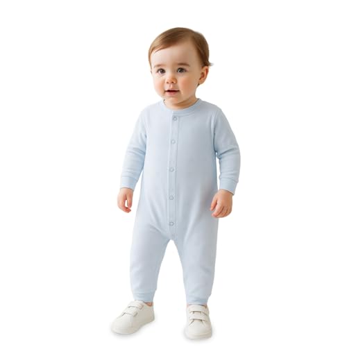 Image of Kidbea Soft Cotton Unisex Baby Onesie Romper | Cute & Multiple Prints Full Sleeve Sleepsuit for Infant | Comfortable Trendy Bodysuit