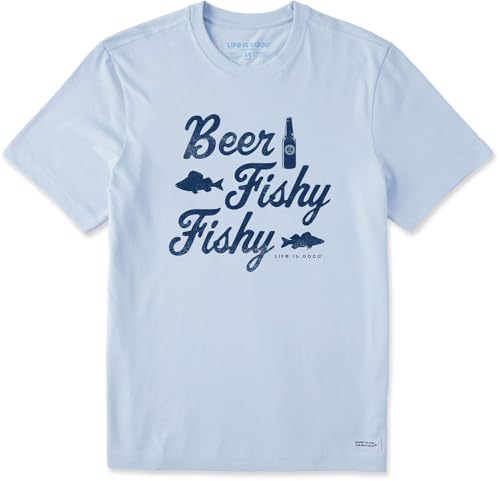 T-shirt Beer Fishy Crusher vêtement homme en coton confortable