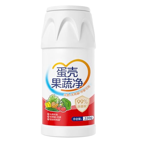 De Verduras | Limpiador Sin Olor para Alimentos - Lavado Orgánico Multiusos Para Cocina Frutas Verduras Frescas 220 Gramos