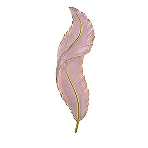 Lampe murale créative à plumes luminaire rose cocon chambre