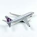 AVIAMUSE Qatar Model Airplane, Single Plane Die-cast Model Planes Aircraft Suitable for Collection & Christmas, Birthday Gifts