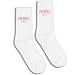 Grace Yonks Bride Socks - Pink and White Wedding Socks for Bridal Shower, Bachelorette Party Decorations - Bride To Be, Bridesmaid Gifts for Newlywed Couple(024)
