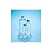 DWK Life Sciences 5110824C-25, Bulk Pack Boston Round Glass Bottle with Phenolic TS Cap, Clear, 8oz, Pack of 54