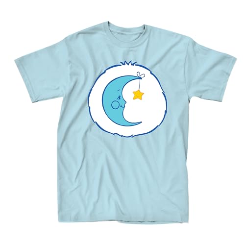Care Bears Classic Bedtime Bear Costume Unisex Adult T Shirt (Light Turquoise Large)