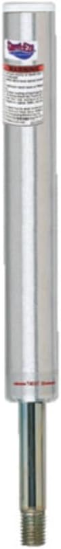 Attwood 2114-T Lock'N-Pin 3/4" Pin Post - Brushed Aluminum, Fixed 11" Hgt, 1.5" Dia, Threaded