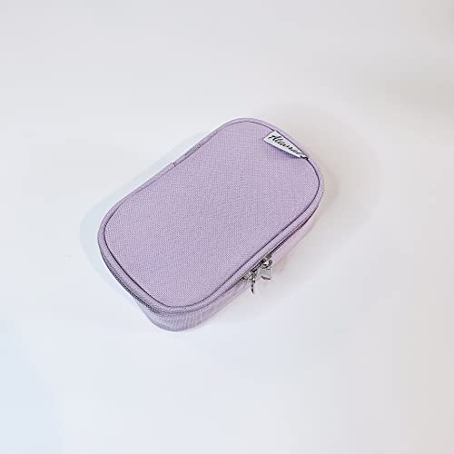 Atavral Mini bolsa aislada para aperitivos, bolsa de almuerzo con insulina, color morado