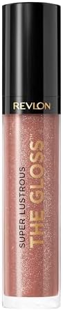 Revlon Super Lustrous Lip Gloss, Non-Sticky, Hydrating, High Shine Finish, Rosy Future, 0.13 oz