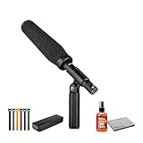 Sony ECM-680S M/S Stereo Switchable Mono/Stereo Microphone – Electret Condenser Mic for...