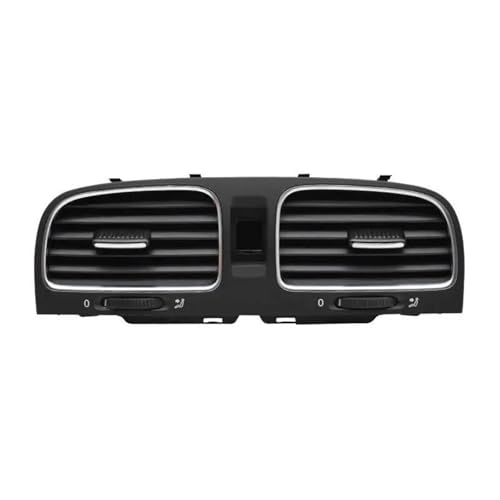 Grille de ventilation chromée pour VW Golf 6 MK6 aérateur central de climatisation habitacle