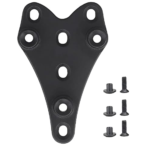 YASHALY Black Universal Adjustable Angle G-Code RTI Adapter Platform for Pistol Holster Quick Locking Duty Mount (#39) Cover