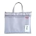 Produktbild A4 Dokumententasche Zip Beutel Tragetasche Nylon Mesh Beutel Wasserdichte Doppel-Reißverschluss Klein Etiketten Schüler Büro Liefert Reisetasche Grau