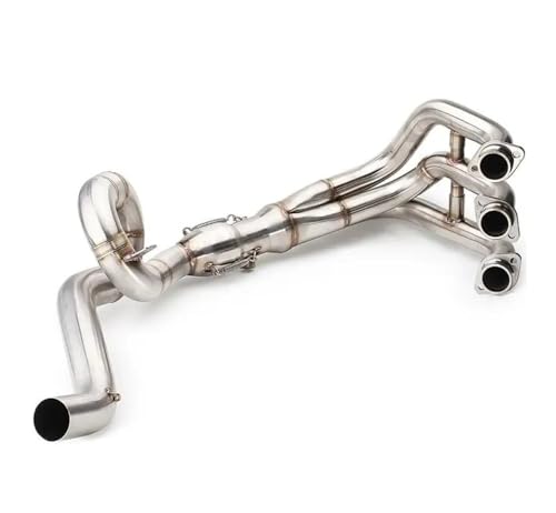 Silencieux d'échappement moto complet avec tuyau central pour MT09 FZ09 MT-09 FZ-09 2013-2020