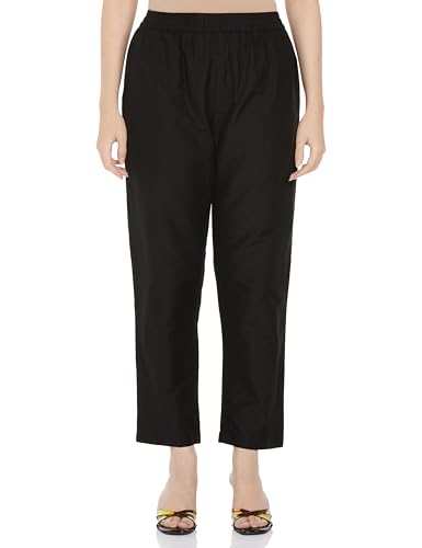 Image of Amazon Brand - Myx Women Embroidered Kurta Pant Set with Organza Dupatta | Viscose,Rayon (Available in Plus Sizes)