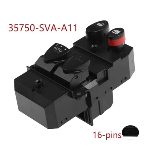 Interrupteur principal de lève-vitre électrique bouton commande habitacle - 4
