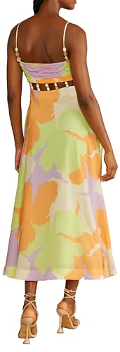 AMUR Women's Georgie Beaded Waist Midi2