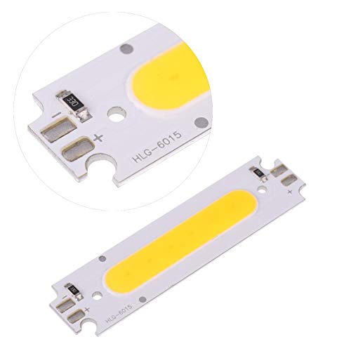 10 Piezas Fuente de Luz LED COB 12V 2W, Blanco Cálido miniatura 4