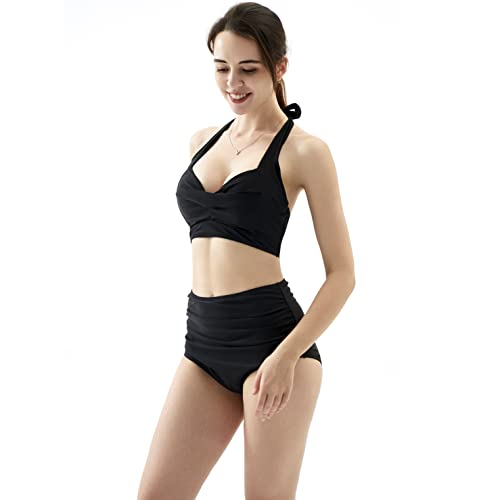 PodyDot's Drahtlos Push Up Bikini Damen Set,Faltdesign Bauchweg...