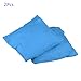 M METERXITY 2 Pack Cornhole Bean Bags - Canvas Sandbag with Plastic Particles, Apply to Bean Bag Throwing Games/Outdoor Activities(Blue)