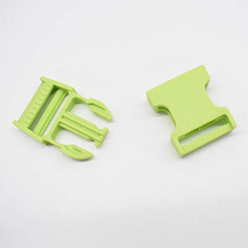 Zuzer Seitliche Entriegelung Schnallen 30PCS 25mm Steckverschluss Kunststoff Klickverschluss Steckschließer Steckschnalle,Buckle Rucksack für Gepäckgurte Halsband Rucksackreparatur