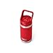 YETI Rambler Jr. 12 oz Kids Bottle, with Straw Cap, Rescue Red