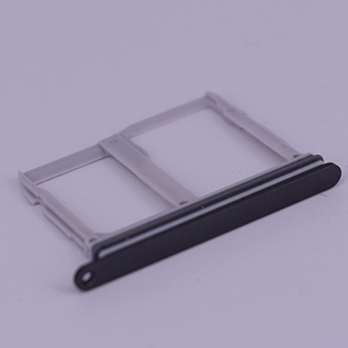 Dogxiong Black Sim Card Tray & Micro SD Memory Card Holder Container Replacement for LG G6