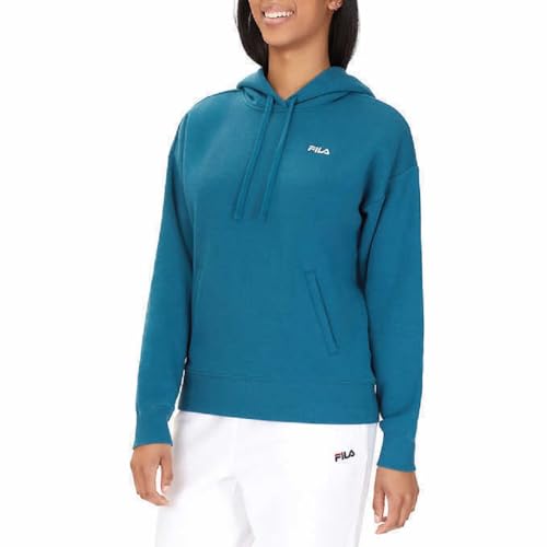 Sweat à capuche Fila bleu corail idéal pour vos sorties cocooning
