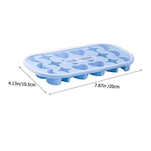 Molde para cubos de hielo con tapa 2 piezas miniatura 2