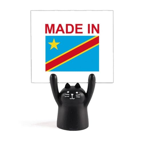 Memo chat noir Congo Country pour noter vos idees au bureau
