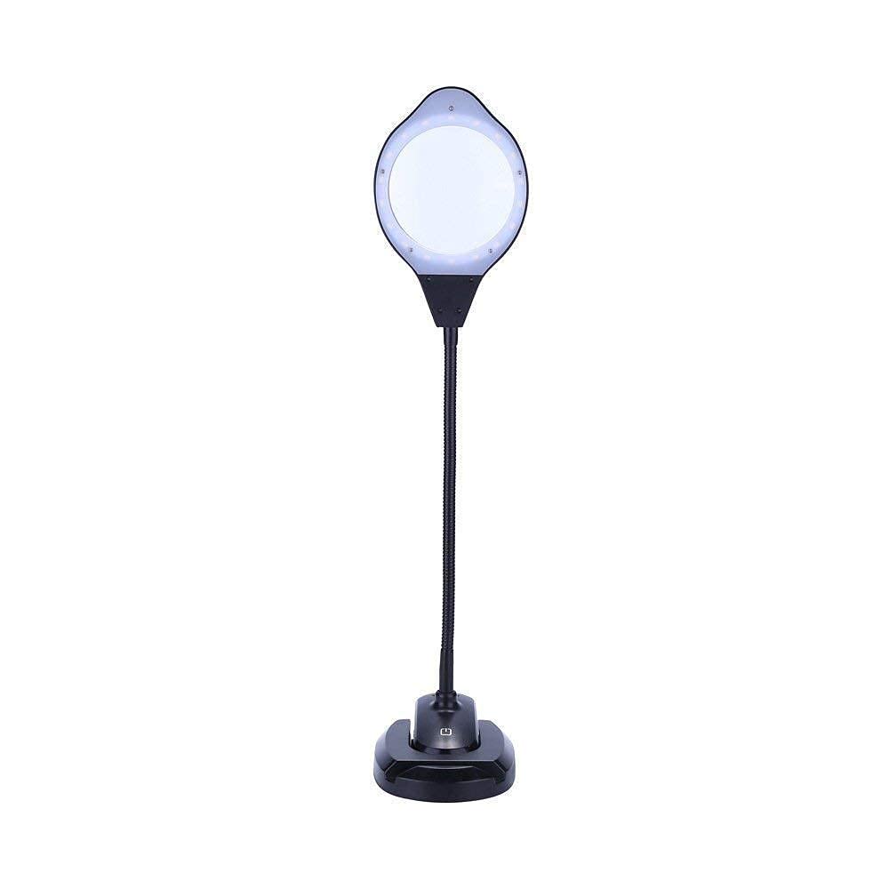 Szkło powiększające Przenośna lupa na biurko z dwoma obiektywami Zestaw głośnomówiący Lampa powiększająca od 2 do 4 razy Lampa LED Lampa LED Szkło powiększające zasilane przez USB do czytania dla osób