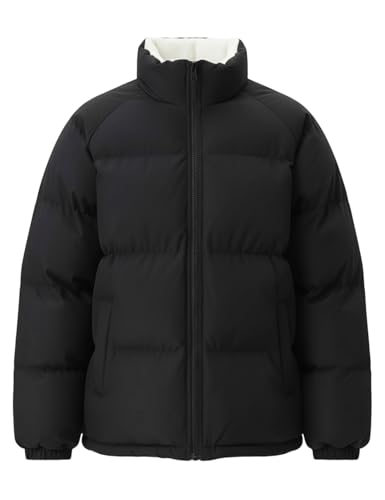 hathne Men's Fleece-Lined Full Zip Jacket