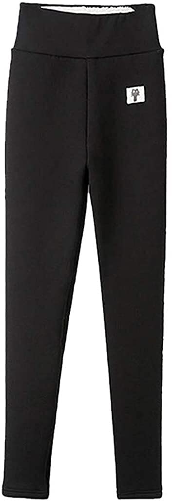 Mallas elásticas cálidas para mujer leggings de invierno a prueba de viento con cintura alta 7