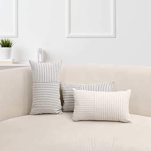 Hckot HKPW26 KHAKI12 Outdoor Pillow Covers 12X20, Lumbar Throw Pillow Covers Set Of 2 thumb #5