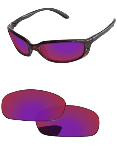 Image of Replacement Lenses for Costa Del Mar Brine Sunglass - Precision Fit, UV Block & Impact Resistant