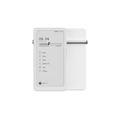 Durobo Krono – 6.13" Smart ePaper Focus Hub, 300 PPI 6G 128G Paper Tablet, with Smart Dial – an e-Reader, idea Keeper, and Audio Player All in one