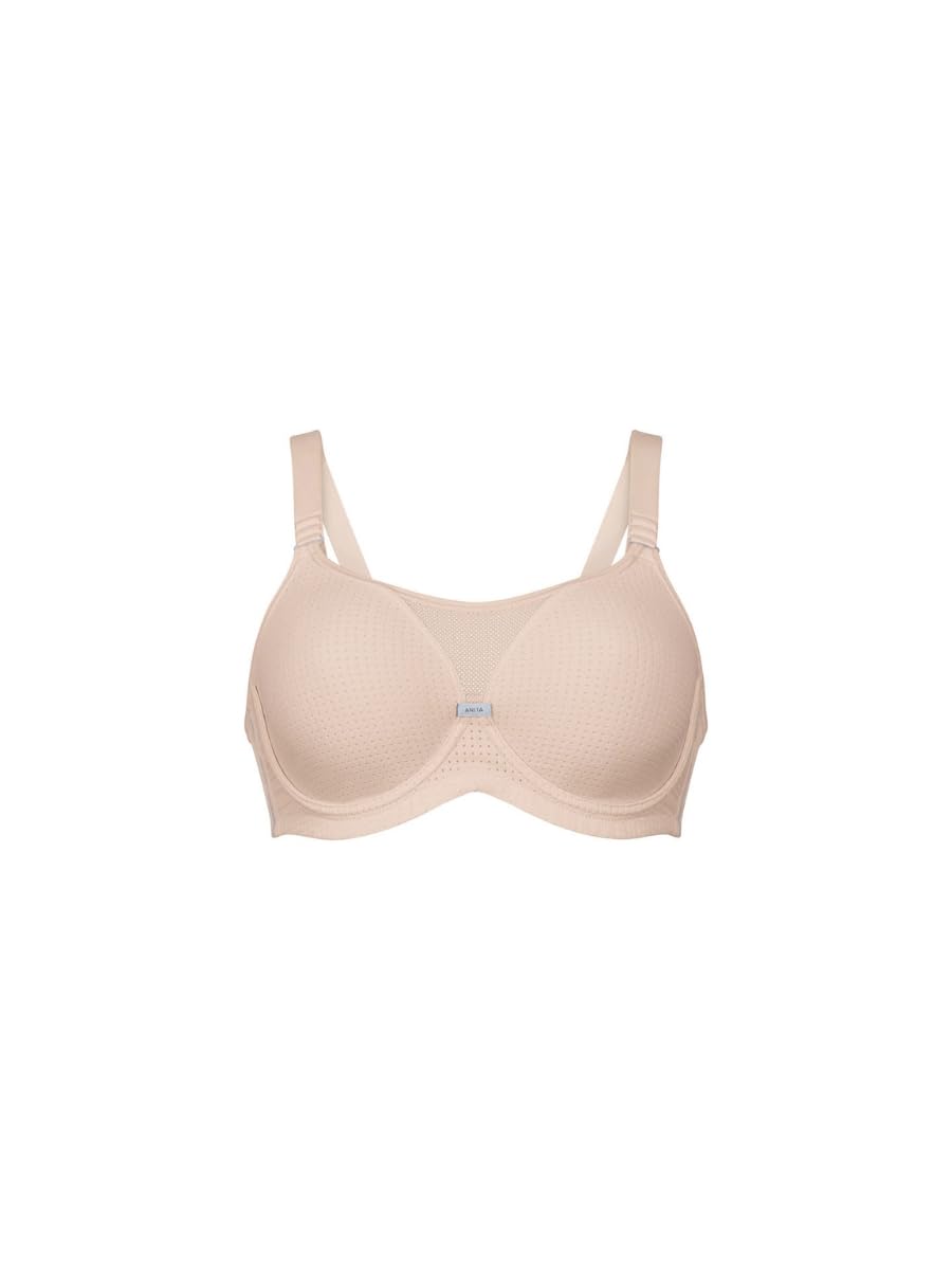 Anita Active Sport-BH Performance wireX mit Bügel – maximaler Halt | Optimaler Feuchtigkeitstransport, Temperaturausgleich, X-Back möglich, mit Powertüll unterlegter Rücken, bis Cup H
