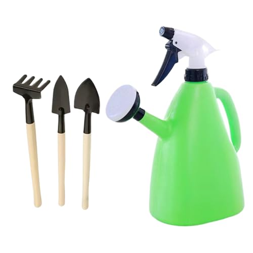 Cay di piante in latta da 1 L grande capacità - lattina di irrigazione per piante interne con soffione morbido | Spactil per piante da interno ergonomica per irrigazione , forniture di