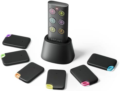 Wallet Tracker Key Finder With Thinner Receivers ≈ Advanced Fabric Reote, SIJAR 80dB RF Ite Locator With Tile Tracker