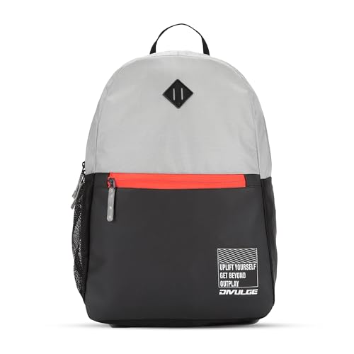 Image of DIVULGE Coral 24 liters Laptop Backpack (Grey)
