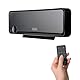 Black+Decker Keramische Wandheizung für Badezimmer | BXWSH2000E | Mit digitalem Thermostat | 2000 W | Programmierbar | Fernbedienung | LED-Display | PTC-System
