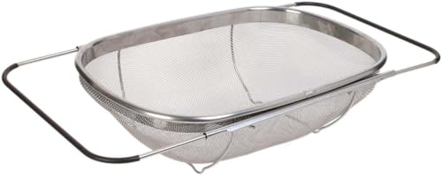 COOK CONCEPT - Ka4150 - Passoire À Poignees Extensibles Cuisine Ustensile de Cuisine Passoire et Chinois Egouttoir Filtration Mecanique