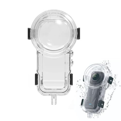 Amazon | Insta360 X5見えない潜水ケース 360°シームレス撮影 防水深さ