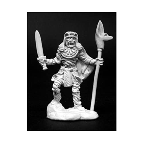 Figurine en métal Khalith Mummy King Reaper 02166 pour jeu de rôle fantastique