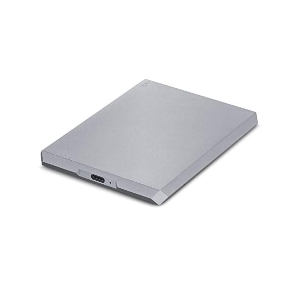 LaCie Mobile Drive 2TB externe Festplatte HDD - Space Gray USB-C USB 3.0 Thunderbolt 3, für Mac und PC Computer Desktop… – Bild 6