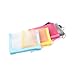 Patu Mini Zipper Mesh Bags, 4" x 5", Size S / A7, 5 Pieces, Beauty Makeup Lipstick Cosmetic Accessories Organizer, Small Travel Kit Storage Pouch, Assorted Colors