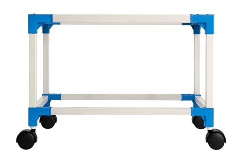 Image of STANDPOINT Heavy-Duty Air Cooler Trolley Stand with 360 Movable Wheels | Metal Cooler Stand for Home & Outdoor | Rust-Resistant Powder Coated | Up to 100L Weight Capacity | Easy Mobility Cooler Base