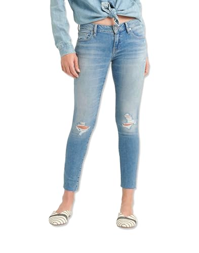 Lucky Brand Womens Raw Hem Lolita Slim Skinny Jeans,