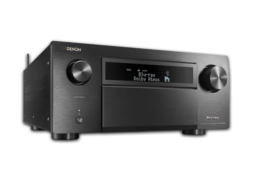 Image of Denon AVR-X8500HA 13.2 Channel (150 W /Ch) Receiver for Home Theater, Advanced 8K Upscaling, Supports Dolby Atmos, DTS:X, IMAX Enhanced, Auro 3D & More, Built-in HEOS, Amazon Alexa Voice Control